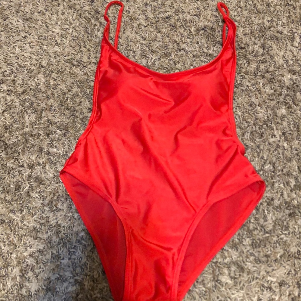 Red one piece